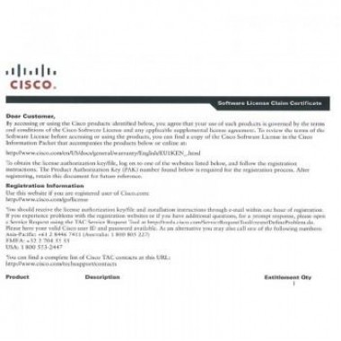 Лицензия Cisco C9600-DE-SMSK