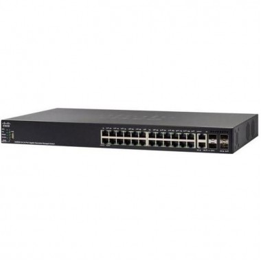 Коммутатор Cisco CatalystSB SG550X-24P-K9-EU