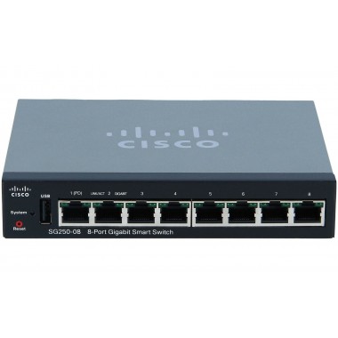 Коммутатор Cisco SF100D-08-EU-KIT